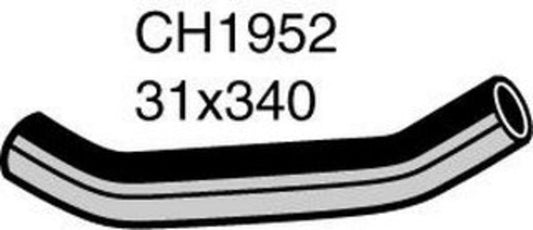MACKAY Radiator Upper Hose FORD MAZDA 626 GE - 2.5L V6 CH1952
