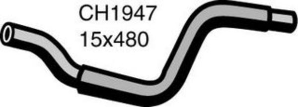 MACKAY Heater Hose MAZDA 626 GE - 2.0L I4 CH1947