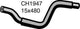 MACKAY Heater Hose MAZDA 626 GE - 2.0L I4 CH1947