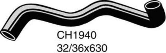 MACKAY Radiator Lower Hose TOYOTA HILUX LN65R 2.4L I4 CH1940