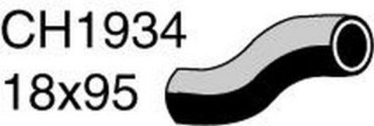 MACKAY Heater Hose TOYOTA LANDCRUISER HJ45R 3.6L I6 CH1934