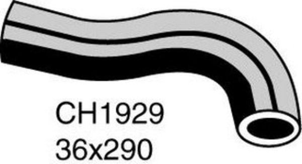 MACKAY Radiator Lower Hose TOYOTA LANDCRUISER FJ62R 4.0L I6 CH1929