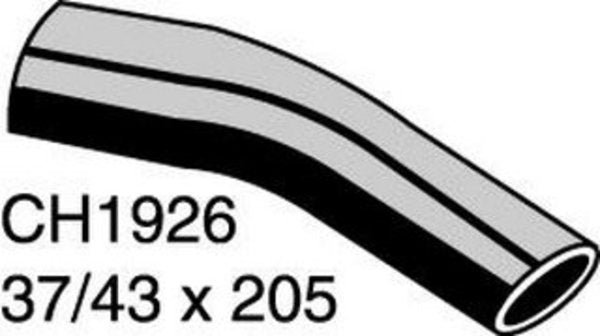 MACKAY Radiator Lower Hose TOYOTA LANDCRUISER FJ45R 4.2L I6 CH1926