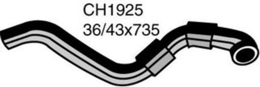 MACKAY Radiator Lower Hose MERCEDES TOYOTA LANDCRUISER BJ73R 3.4L I4 CH1925