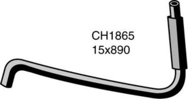 MACKAY Heater Hose FORD MAZDA 626 GD - 2.2L I4 CH1865