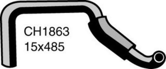 MACKAY Heater Hose FORD TELSTAR AT - 2.0L I4 MAZDA CH1863
