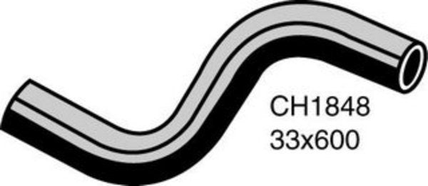 MACKAY Top Hose HOLDEN COMMODORE VR - 3.8L V6 CH1848