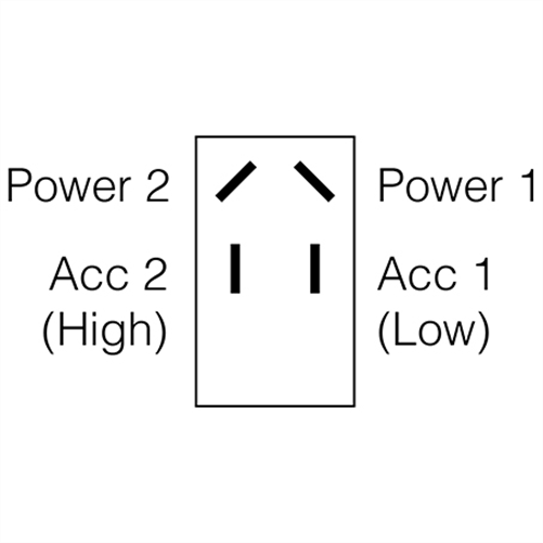 Narva Heavy Duty Rocker Switch Off/On/On DPDT (Contacts Rated 20A @ 12V)