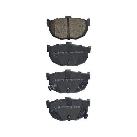 RDA GP MAX LOW METALLIC BRAKE PAD SET HYUNDAI KIA NISSAN RDB1166