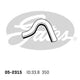 Gates Radiator Hose Upper 05-2315