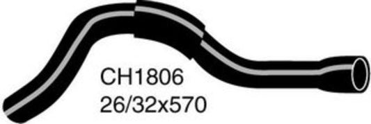 MACKAY Radiator Upper Hose MITSUBISHI LANCER MIRAGE CC - 1.5L I4 CH1806