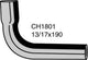 MACKAY Heater Hose FORD FALCON EF - 4.9L V8 (02-0067) CH1801
