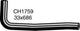 MACKAY Radiator Upper Hose HOLDEN CH1759