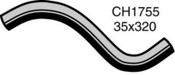 MACKAY Radiator Top Hose Ford Capri SA 1.6L  Mtm & Atm