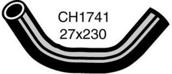 MACKAY Radiator Lower Hose HOLDEN BARINA MF, MH 1.3L I4 CH1741