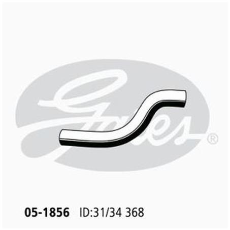 Gates Radiator Hose Upper 05-1856