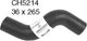 MACKAY TOP HOSE HOLDEN RODEO 4JJ1 07-08