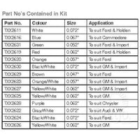 OEX Orifice Tube Kit Contains 56 Pieces