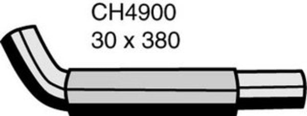 MACKAY TOP HOSE (PIPE TO PIPE) TOYOTA MR2 1.8L 00-