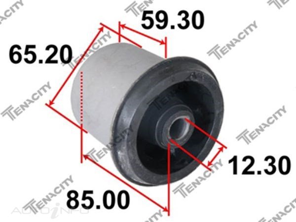 TENACITY AXLE BEAM BUSH SUZUKI SWIFT FZ / SX4 - 03-35465
