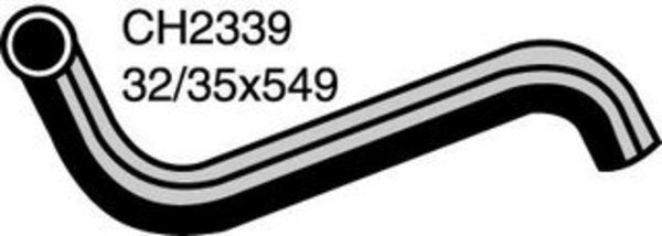 MACKAY RADIATOR HOSE LOWER CH2339