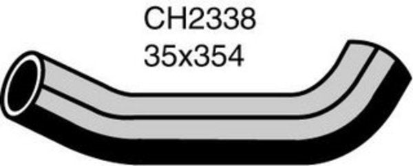 MACKAY RADIATOR HOSE UPPER FIAT BRAVE RIGHT CH2338