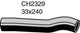 MACKAY RADIATOR HOSE LOWER CH2329