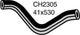 MACKAY NISSAN RADIATOR HOSE LOWER CH2305