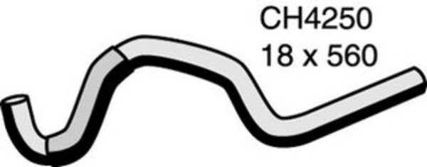 MACKAY HEATER HOSE NISSAN  MICRA K11 92-01