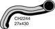 MACKAY RADIATOR HOSE LOWER - FORD LASER 1996-1999 CH2244