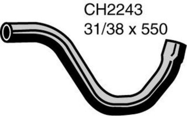 MACKAY RADIATOR HOSE LOWER CH2243