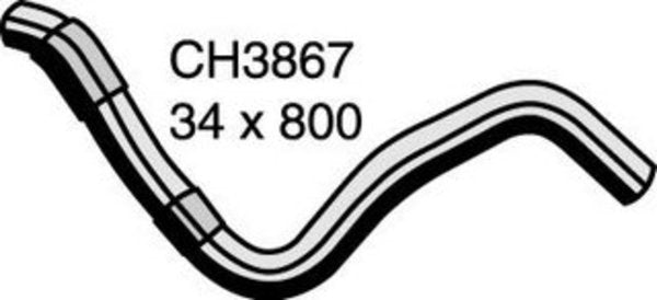 MACKAY RADIATOR HOSE LOWER MITSUBISHI GALANT 4G93 2.0 CH3867