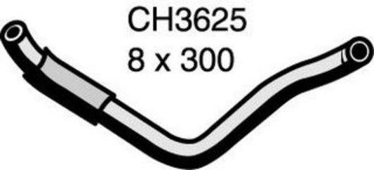 MACKAY THROTTLE BODY WATER HOSE CH3625