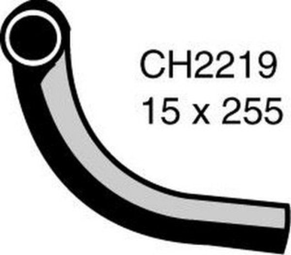MACKAY HEATER HOSE HOLDEN COMMODORE VN V6 CH2219