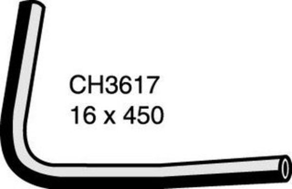MACKAY HEATER HOSE TRADER 4.0L DIESEL CH3617