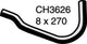 MACKAY HEATER HOSE GALANT 2.5L V6 CH3626