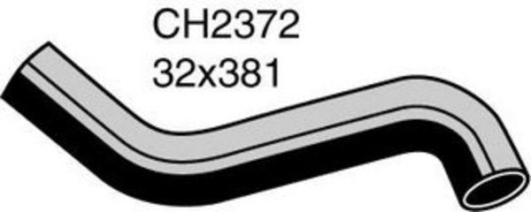 MACKAY RADIATOR HOSE UPPER SAAB 900 FRONT CH2372