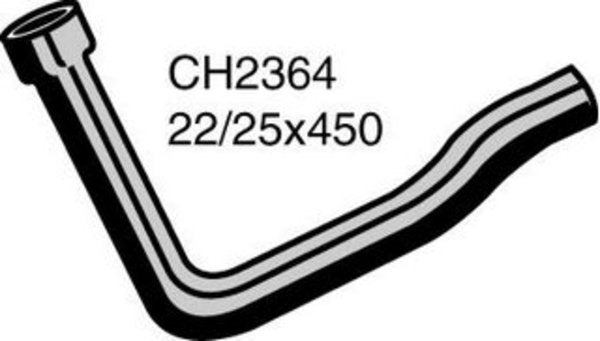 MACKAY HEATER HOSE RIGHT HAND SIDE CH2364