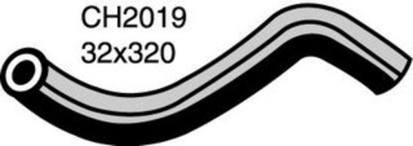 MACKAY Radiator Lower Hose  - TOYOTA LANDCRUISER RJ70RV - 2.4L I4  PETROL - M