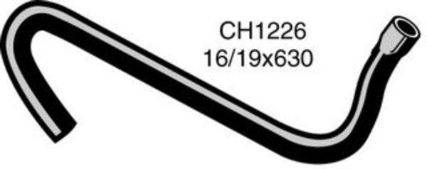 MACKAY Heater Hose  - HOLDEN GEMINI TG - 1.6L I4  PETROL - Manual & Auto