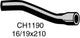 MACKAY HEATER HOSE HOLDEN GEMINI TC-TD ISUZU CH1190