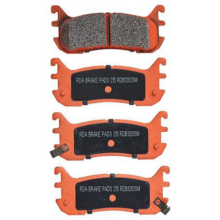 RDA BRAKES RDA GP Max General Purpose Low Metallic Brake Pad Set RDB1283