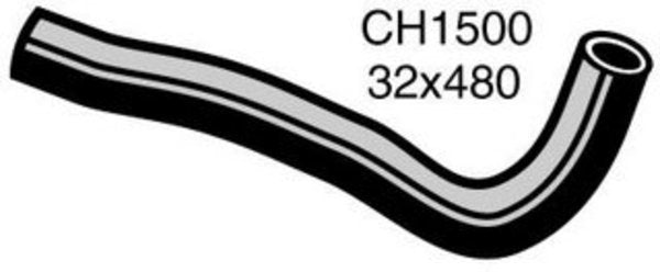 MACKAY Radiator Lower Hose TOYOTA LITE TOWNACE YR39R - 2.0L I4  PETROL CH1500