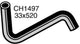 MACKAY Radiator Lower Hose MITSUBISHI SIGMA GK - 2.6L I4 PETROL CH1497