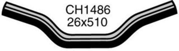 MACKAY Radiator Upper Hose MITSUBISHI CORDIA TREDIA AA - 1.6L I4 CH1486