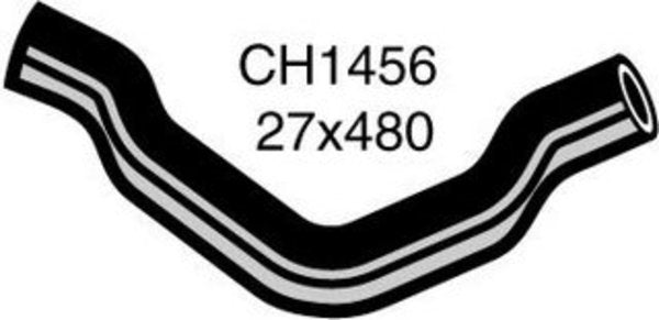 MACKAY Radiator Lower Hose NISSAN PRAIRIE M10 - 1.5L I4 CH1456