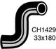 MACKAY Radiator Lower Hose HOLDEN NISSAN PULSAR N13 - 1.8L I4 CH1429
