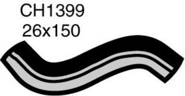 MACKAY Radiator Lower Hose  - SUZUKI ST90 . - 0.8L I4  PETROL - Manual & Auto