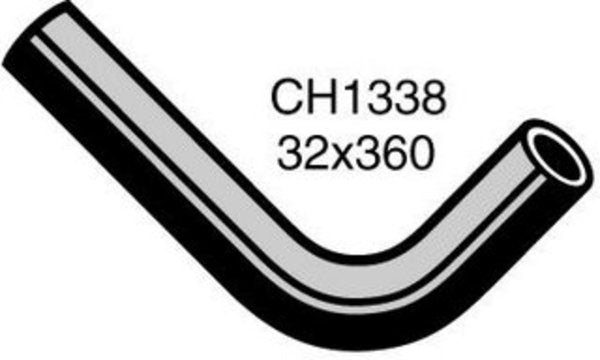 MACKAY RADIATOR HOSE UPPER TOYOTA COROLLA SPRINTER KE70 CH1338