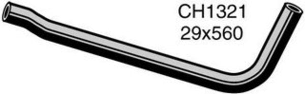 MACKAY RADIATOR HOSE UPPER SUBARU LEONE TULL CH1321